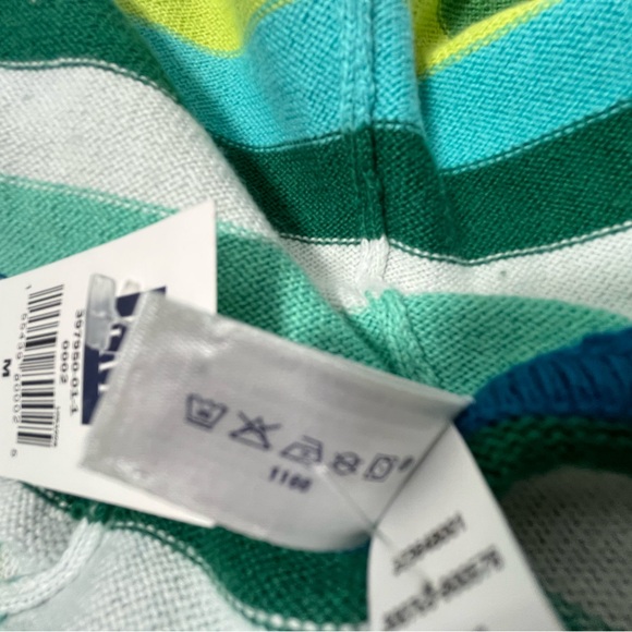 Gap Cotton/Cashmere Blend Full-fashion Knit Full Zip Color-blocked Hoodie - Picture 14 of 16